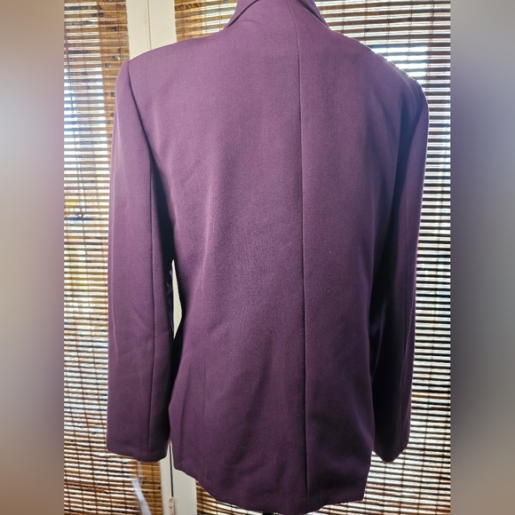 NWT SAG Harbor Purple Blazer - Picture 6 of 10